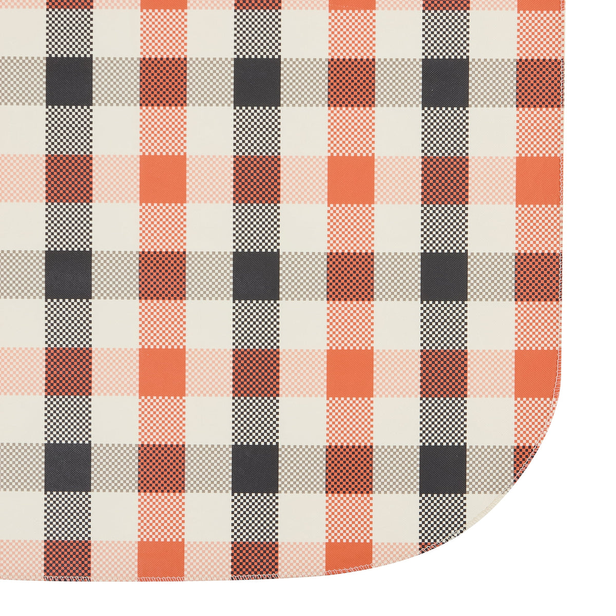 Way To Celebrate Halloween PEVA Tablecloth Indoor & Outdoor Table 60" x 84" - Buffalo Plaid