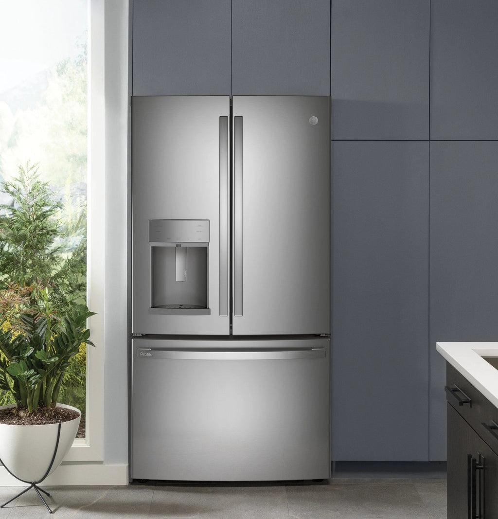 GE Profile Series 27.7 Cu. Ft. Fingerprint Resistant French-Door Refrigerator With Hands-Free AutoFill