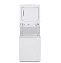 GE Unitized Spacemaker 3.9 Cu. Ft. Washer With Stainless Steel Basket And 5.9 Cu. Ft. Electric Dryer - GUD27EESNWW