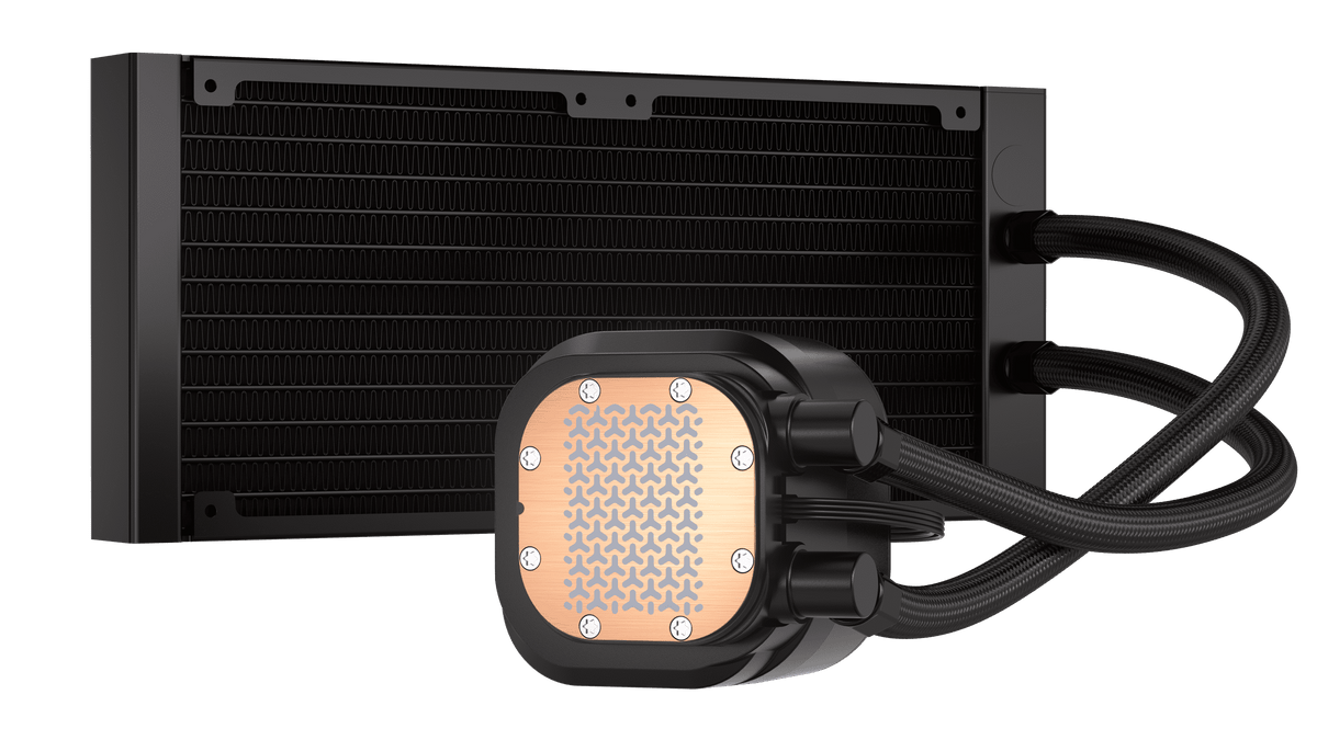 CORSAIR NAUTILUS 240 RS ARGB Liquid CPU Cooler – RS120 ARGB Fans – Fits Intel® LGA 1851, AMD® AM5/AM4 – Simple Daisy-Chain Connections - Direct