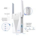 TP-Link RE615X AX1800 WiFi 6 Range Extender w/Ethernet Port