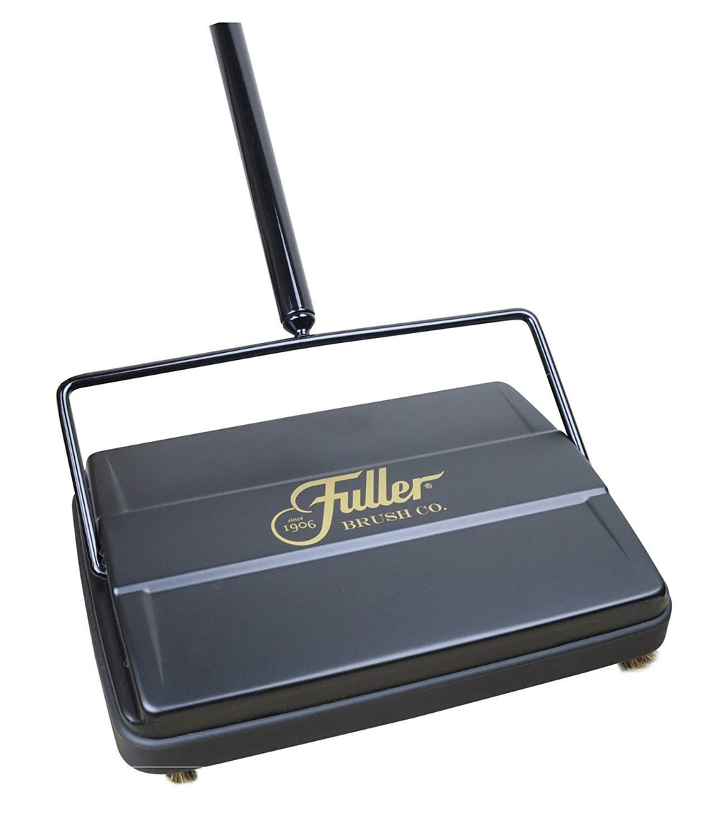 Fuller Brush 17027 Electrostatic Carpet & Floor Sweeper - 9" Cleaning Path - Lightweight - Ideal for Crumby Messes - Works On Carpets & Hard Floor