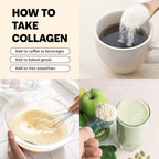 Marine Collagen Peptides - Hydrolyzed Ultra-fine Collagen Powder for Women & Men, Hyaluronic Acid, Biotin, Vitamin C, for Skin, Hair, Nails, Joints