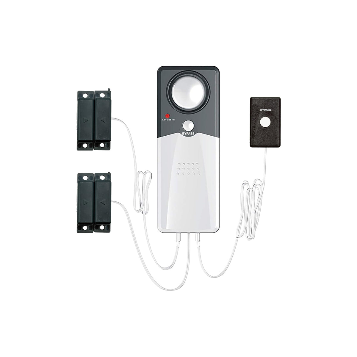 S189 Ultra Slim Safe Pool Alarm for Kids, ETL Listed UL 2017 Compliant, Indoor/Outdor Weather Resistant, 110db Loud Alarm with 2X Bypass Buttons