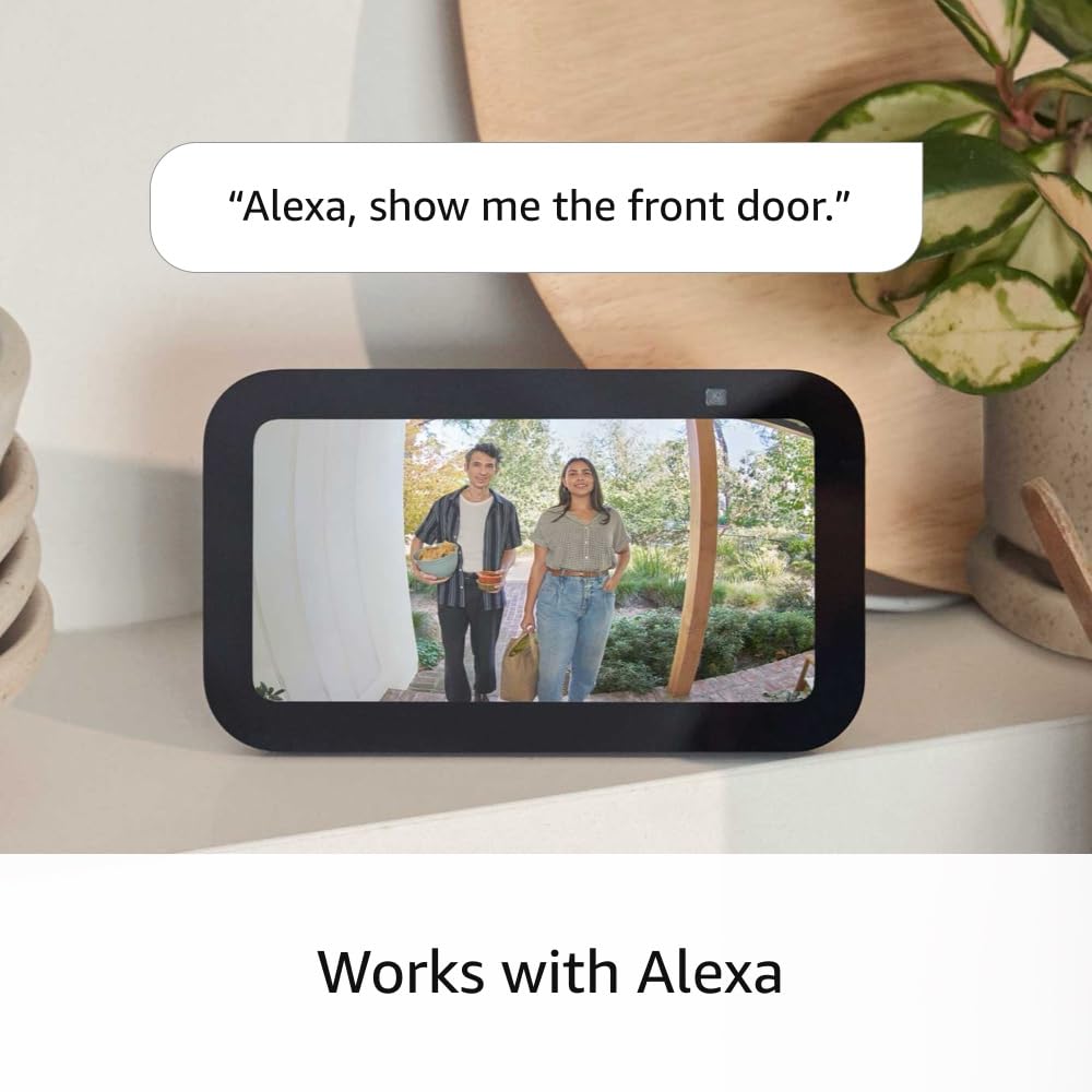Like-New Ring Battery Doorbell, Home or business security with Head-to-Toe video, Live View with Two-Way Talk, and Motion Detection & Alerts