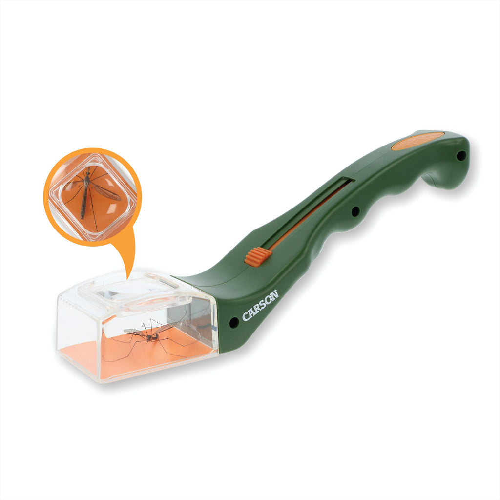 Carson BugView 5x Magnifier Quick-Release Bug Catching Tool
