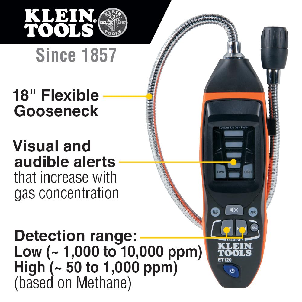 Klein Tools ET120 Gas Leak Detector
