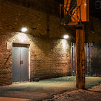 100W Dusk to Dawn Outdoor Lighting with 10000LM 5000K Daylight
