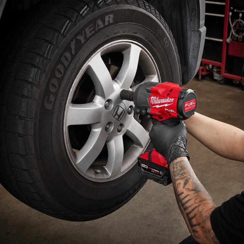 Milwaukee Electric - M18 Fuel 1/2 HIGH Torque Impact Wrench W/FRICTI