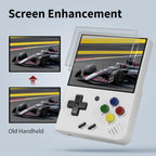 Miyoo Mini Plus with Portable Case Retro Emulator Handheld Game Console Latest Version with WiFi & RTC, 3.5’’ 640*480 IPS Screen 3000mAh Battery
