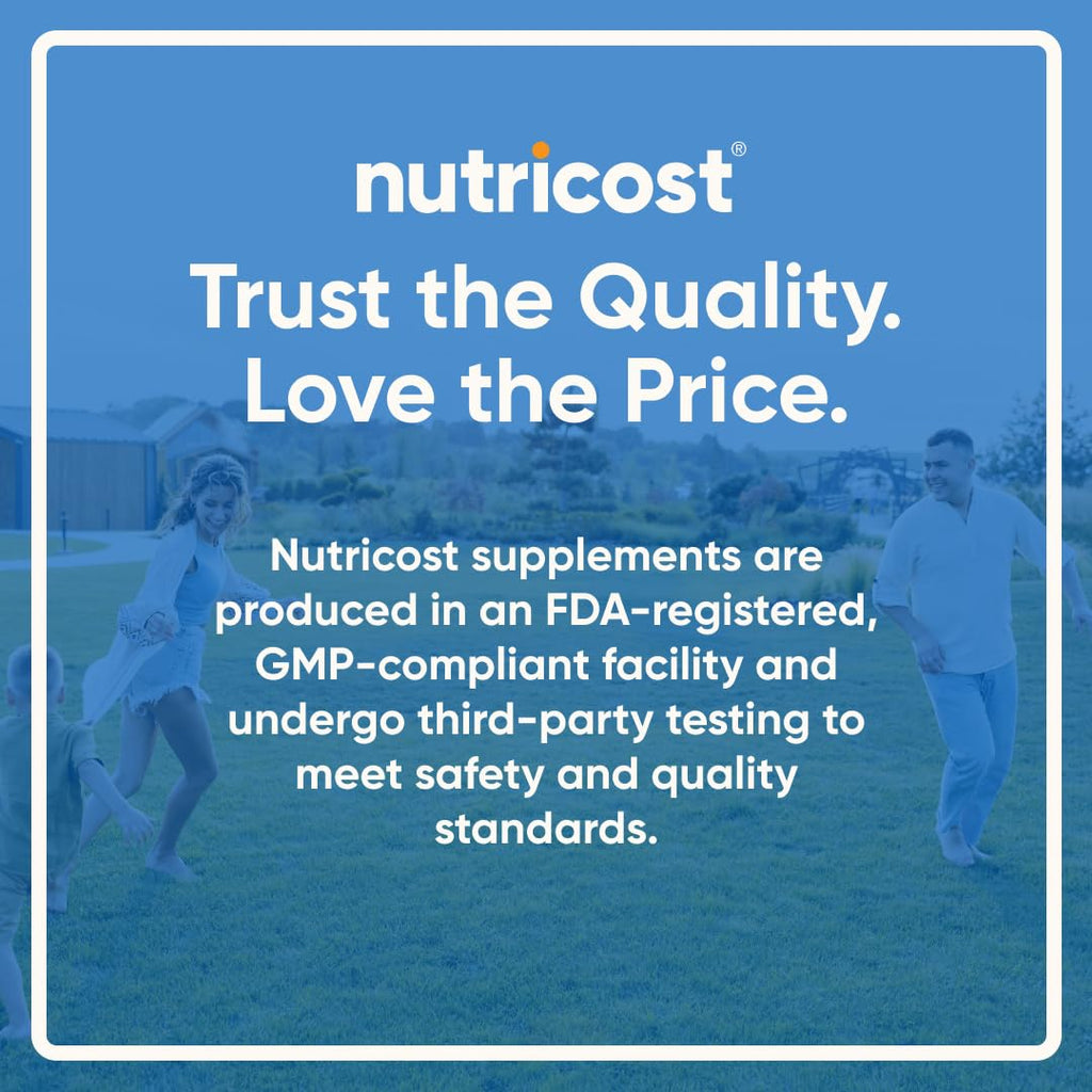 Nutricost Pre-Workout Complex Powder (Blue Raspberry) 60 Servings