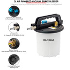 BILITOOLS 3L Universal Brake Bleeder Kit, Vacuum Brake Fluid Bleeding Tool