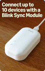 Blink Outdoor 2K+ (newest model) — Wireless smart security camera, 2K video resolution, enhanced audio, two-year battery. Required Sync Module not
