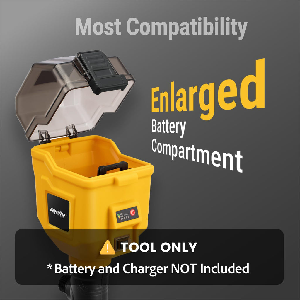 Brushless Stick Water Transfer Pump Compatible with Dewalt 20V MAX Battery