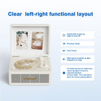 CD Player with Bluetooth Speakers, App Control, Magnetic Display