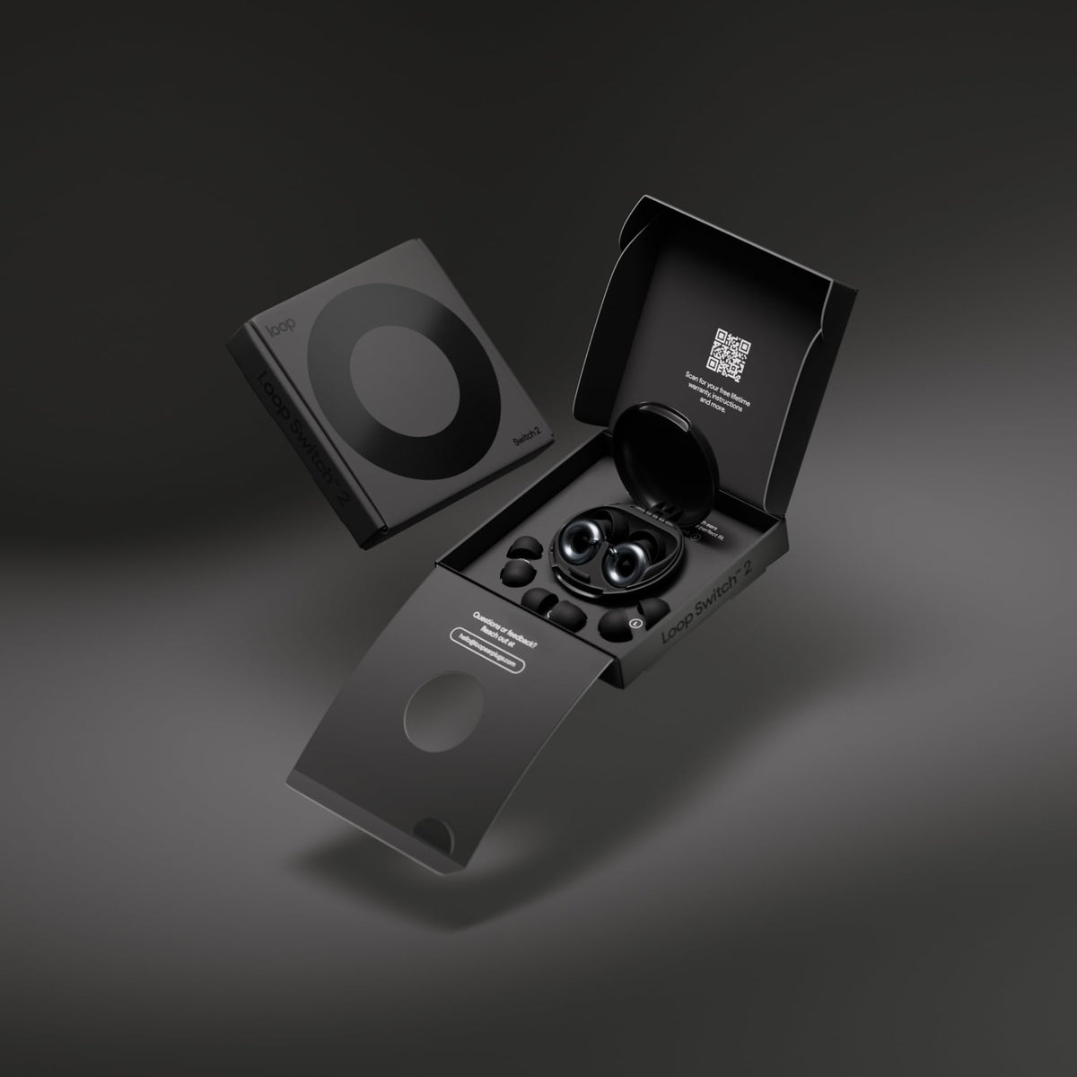 Loop Switch 2 Adjustable Ear Plugs - 3 Modes for Ultimate Control