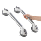 TAILI Grab Bars for Shower,Suction Shower Handles Rails,2 Pack,16.8",Grey