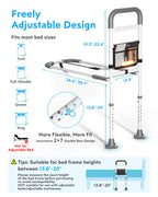 Bed Rails for Elderly Adults Safety, ASTM Compliant, 350LB Capacity