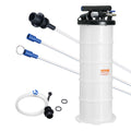VEVOR 6.5L Pneumatic/Manual Oil Extractor Pump, Fluid Extractor Pump