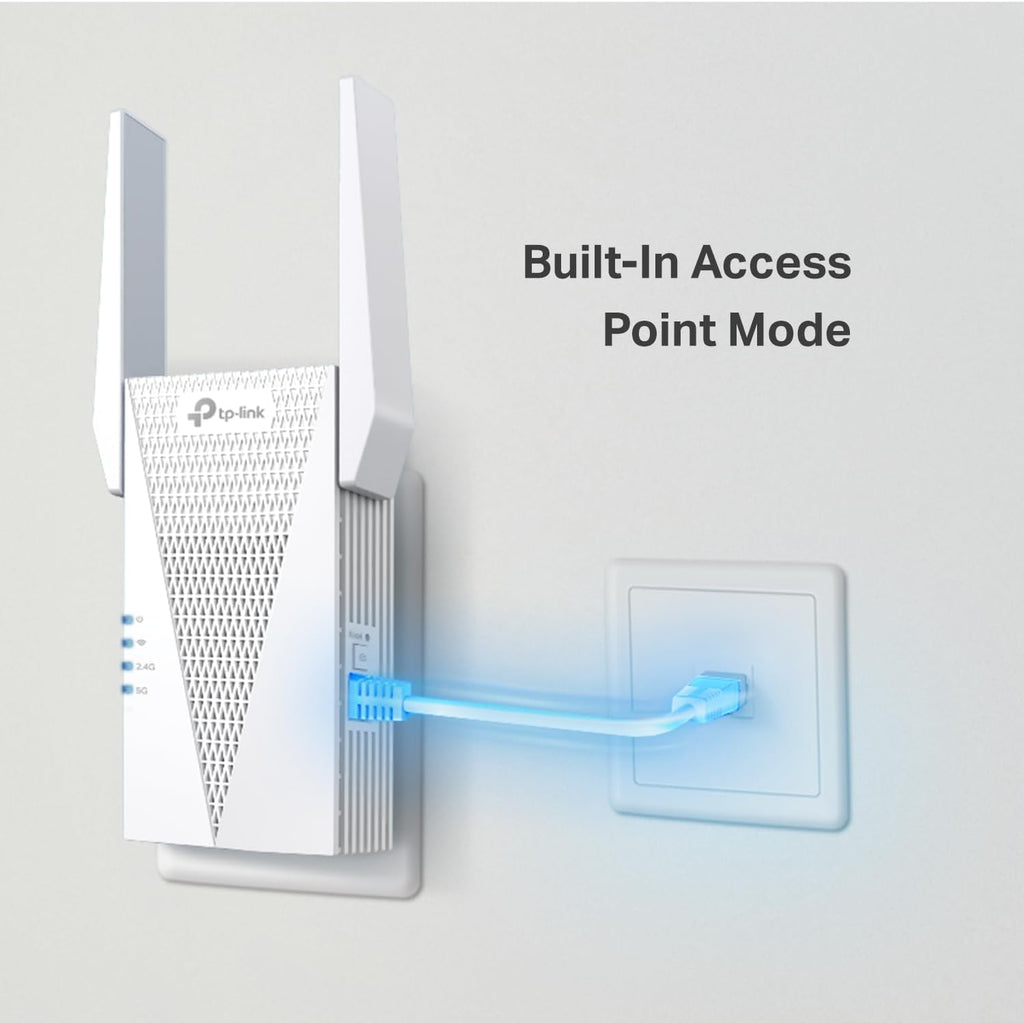 TP-Link RE615X AX1800 WiFi 6 Range Extender w/Ethernet Port