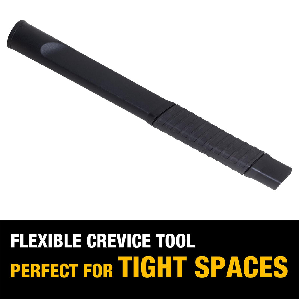 DEWALT 8-Piece Car Detailing Vacuum Hose Accessory Kit, DXVA13-0801