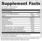 Bucked Up Pre Workout - Best Tasting - 6 Grams Citrulline, 2 Grams Beta Alanine Non Proprietary Blend, Powder (Strawberry Kiwi)