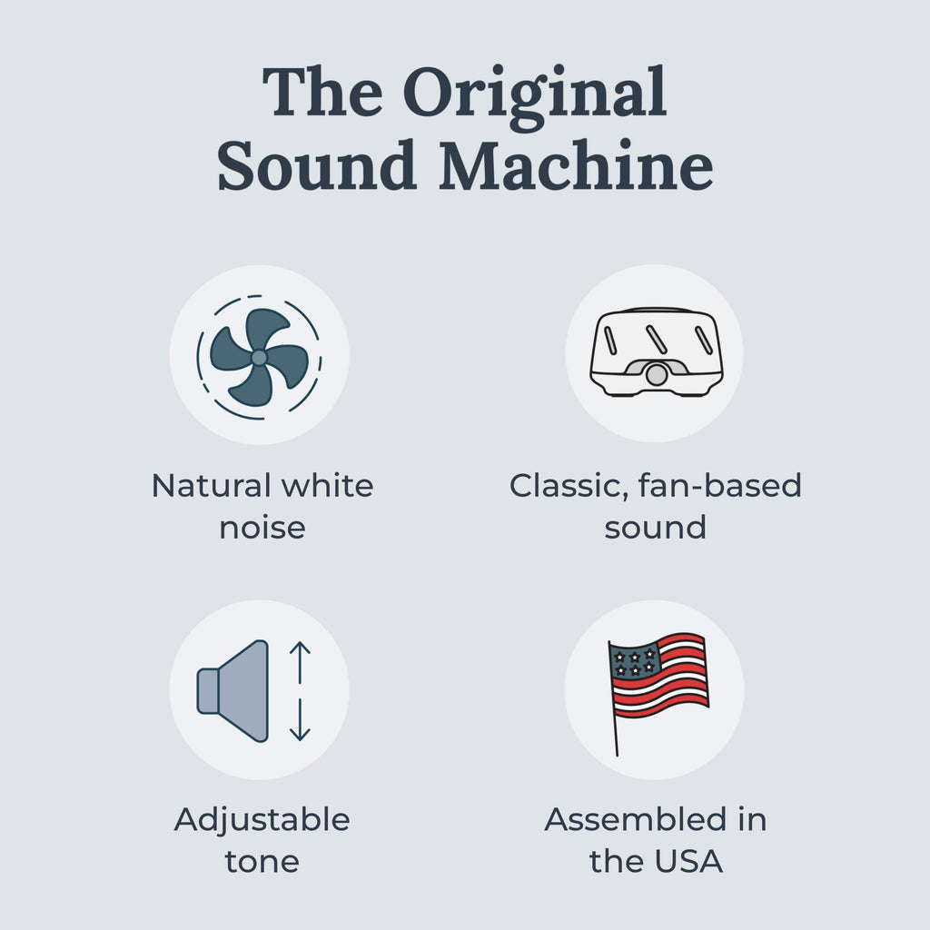 Yogasleep Dohm Uno (White) - White Noise Sound Machine