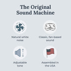 Yogasleep Dohm Uno (White) - White Noise Sound Machine
