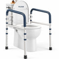 PELEGON Toilet Safety Rails (350 lb) - Adjustable Toilet Safety Frame & Rails, Toilet Safety Rail for Elderly Adults, Toilet Handles for Seniors