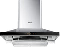 FOTILE Wall Mount Range Hood, 36 inch, 1000 CFM, Stainless Steel - Perimeter Vent Series