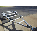 Folding Aluminum Utility Trailer, 4-Ft. x 8-Ft., 1,170-Lb. Load Capacity