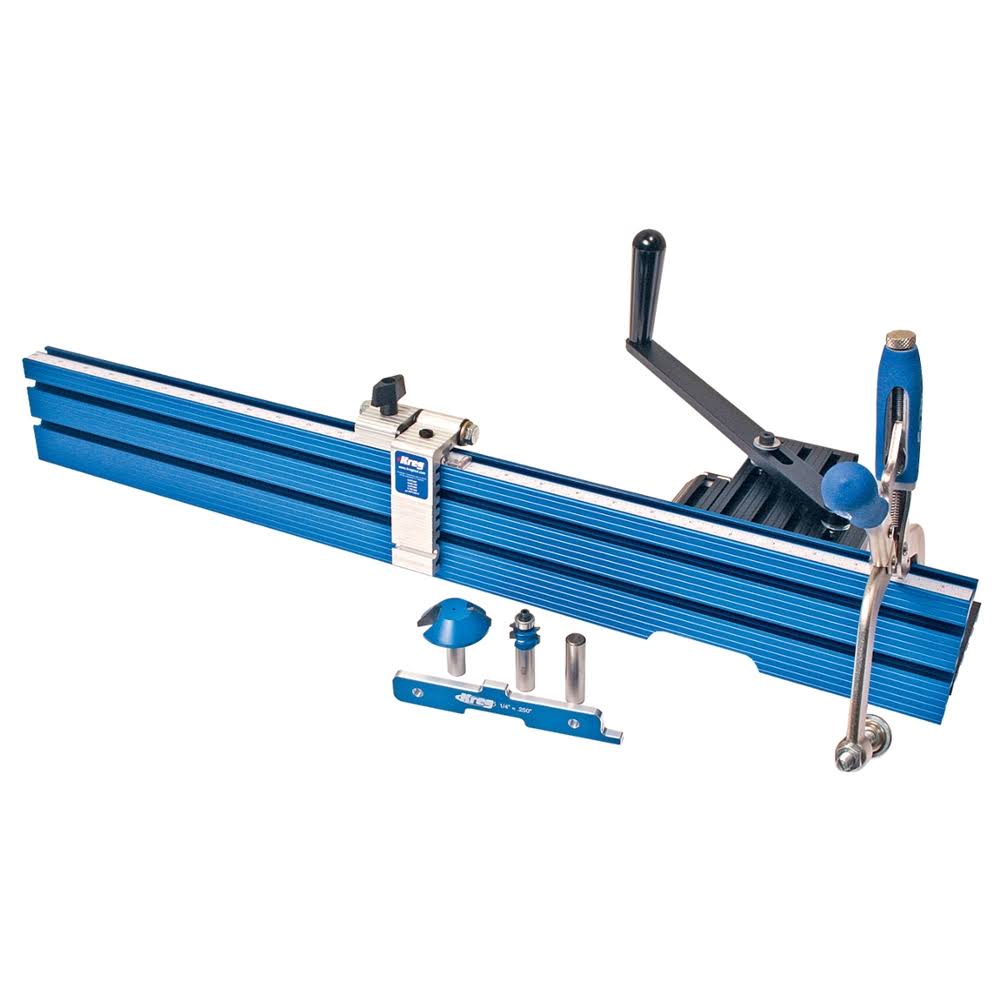 Kreg Precision Router Table System With PRS1200 Beaded Face Frame, Large Tabletop, T-Square Fence, Steel Stand - PRS1045