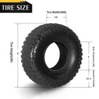 Ktaxon Pair of 2 145/70-6 P319 6PLY ATV Tires, Tubeless