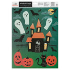 Haunted House Window Clings, Multicolor, 11.75" x 17", Halloween by Way To Celebrate