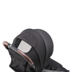 Parent's Choice Baby Stroller, One-Hand Quick Fold, Full-Reclining Backrest, Compact Lightweight Design, Black