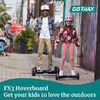 GOTRAX Hoverboard, 200W Motor, 6.5 inch LED Wheels, Blue - FX3
