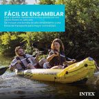 Intex Explorer K2 2-Person Inflatable Kayak Set With Aluminum Oars And High Output Air Pump - 68306EP