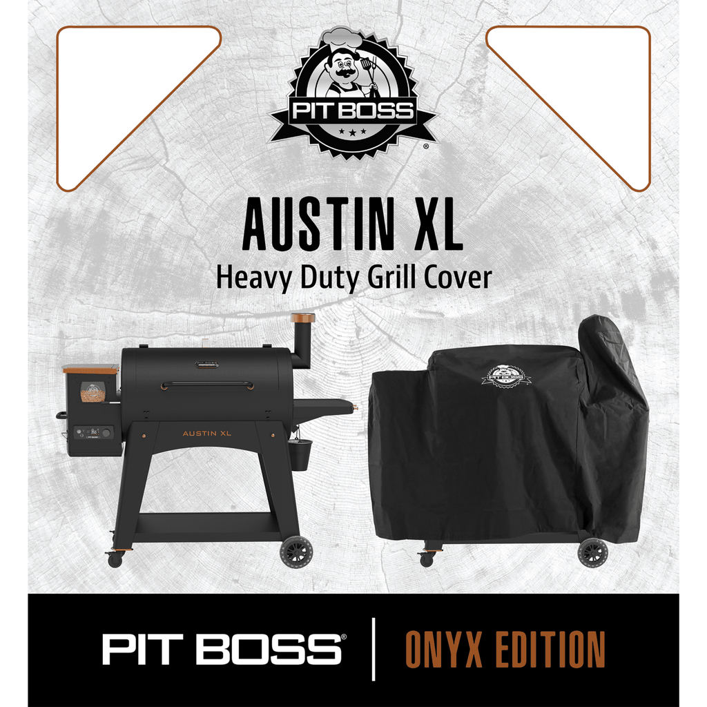 Pit Boss Austin XL 1000 Weather Resistant Pellet Grill Cover, Black