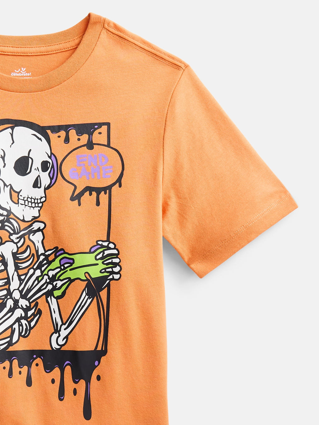 Halloween Boys Graphic Tee with Short Sleeves from Way to Celebrate, Sizes 4-18 & Husky