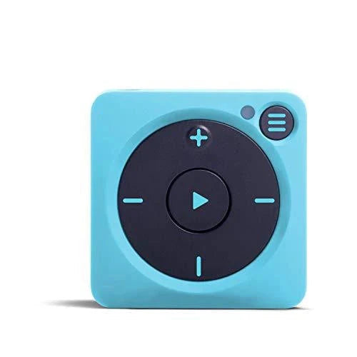 Mighty Vibe Spotify And Amazon Music Player, Bluetooth And Wired Headphones, 1,000 Song Storage, Blue