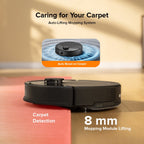 Roborock Q10 X5+ Robot Vacuum and Mop, Self-Emptying, Hands-Free Cleaning for up to 7 Weeks, 10,000Pa Suction, Obstacle Avoidance, LiDAR Navigation
