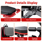 BAOKALER Weight Bench with U Shape Handle, Workout Bench with Resistance Bands, Bench Press, 1000 lbs