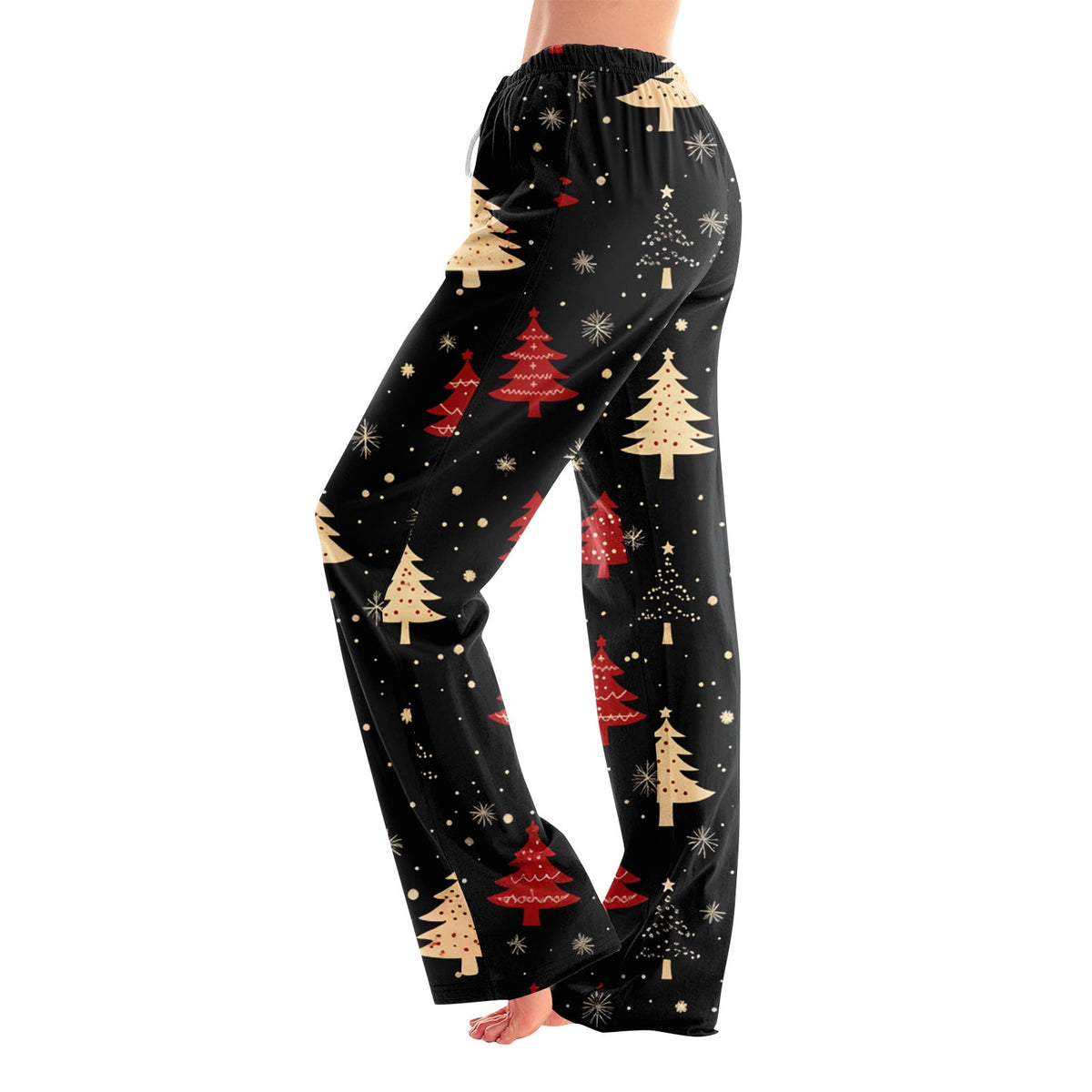 Hearthz Halloween Flannel Pajama Pants Women Plush Fuzzy Pajama Pants for Women Plaid Warm Cozy Pj Bottoms Lounge Pants Flannel Pants for Women