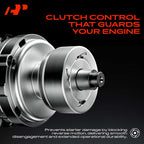 A-Premium Starter Motor, 12V 1.6KW 9 Teeth Clockwise