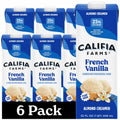 Califia Farms - French Vanilla Almond Milk Coffee Creamer, 32 Oz (Pack of 6), Shelf Stable, Dairy Free, Plant Based, Vegan, Gluten Free, Non GMO