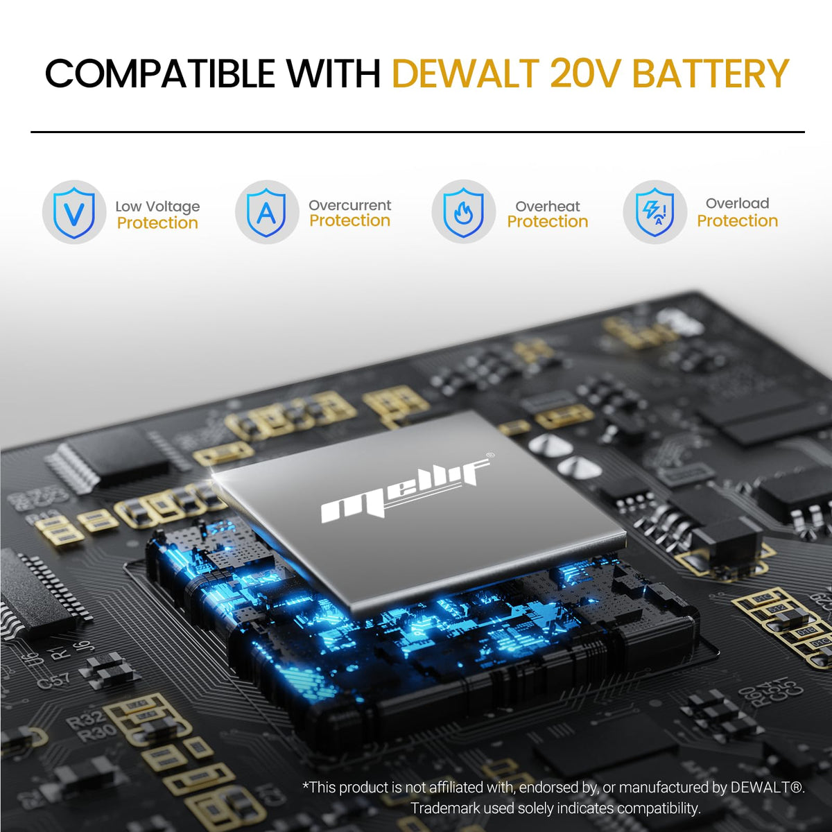 Brushless Stick Water Transfer Pump Compatible with Dewalt 20V MAX Battery