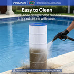 POOLPURE C1200 Pool Filter Replace Hayward CX1200RE, HAY823C, Pleatco PA120