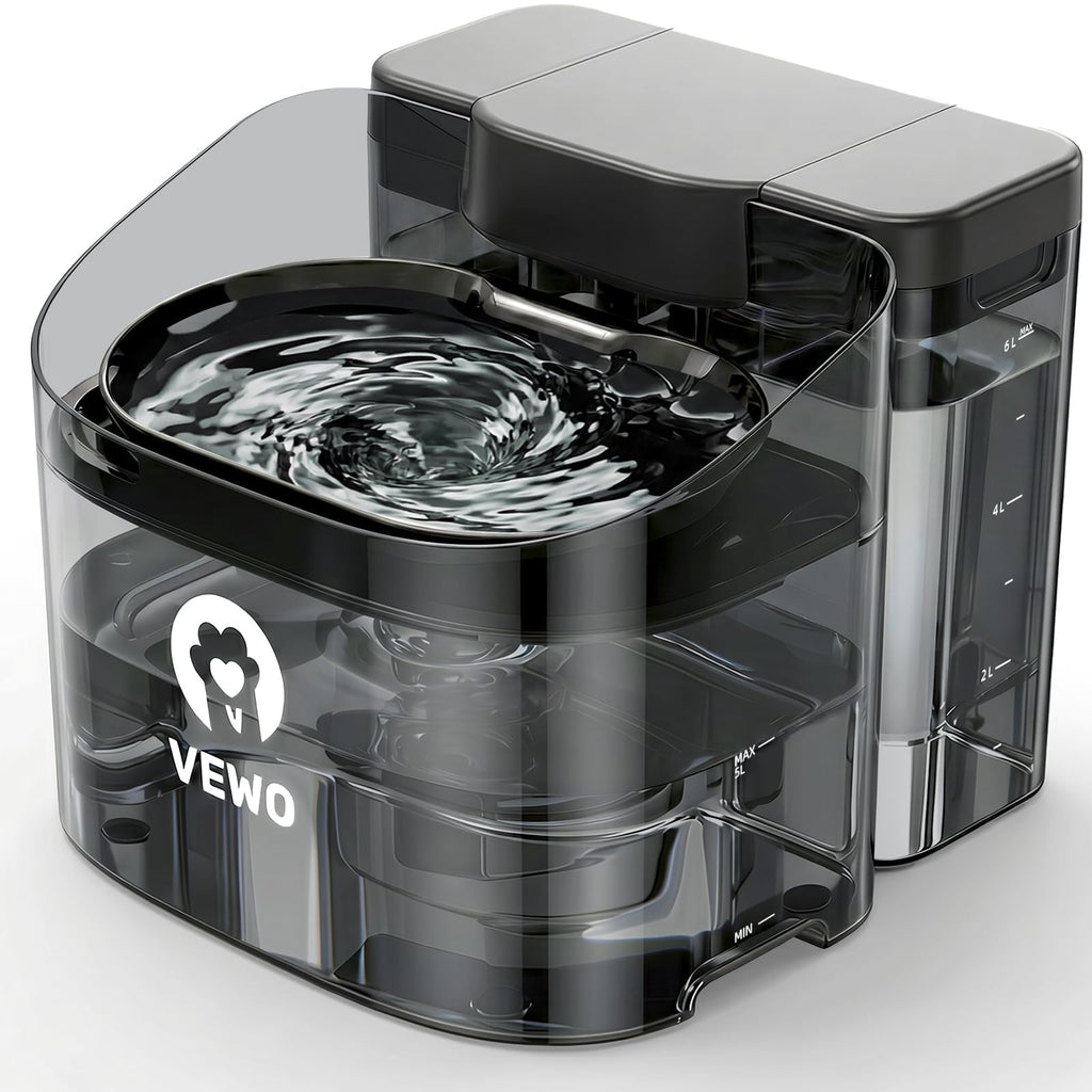 11L/372oz Large Dog Water Fountain, Automatic Dog Water Bowl Dispenser