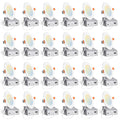 Amico 24 Pack 4 Inch LED Recessed Light with Junction Box, 5CCT, 800LM, 10W