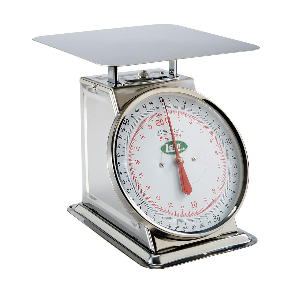 LEM Products 44 lb Stainless Steel Scale, Silver – Discount Depot Mart